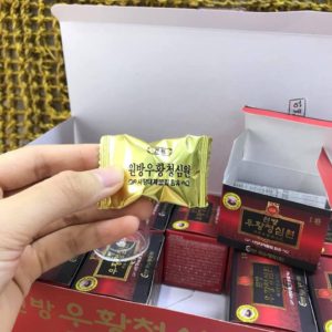 An cung ngưu hoàng hoàn IKSU Hàn Quốc hộp đỏ 10 viên